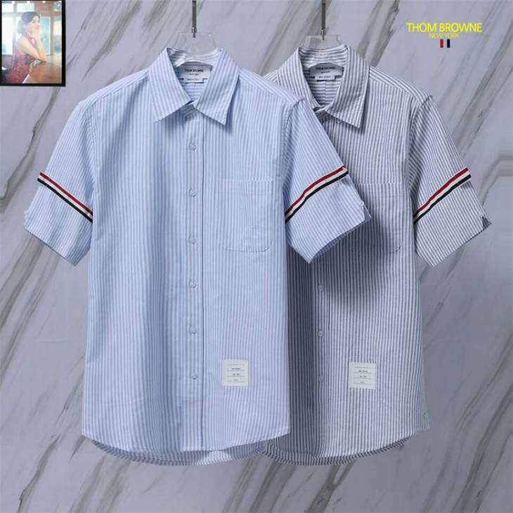 Picture of Thom Browne Shirts Short _SKUThomBrowneM-3XL12yn1828804